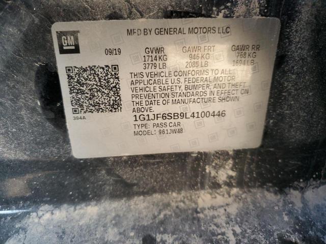 1G1JF6SB9L4100446 2020 CHEVROLET SONIC