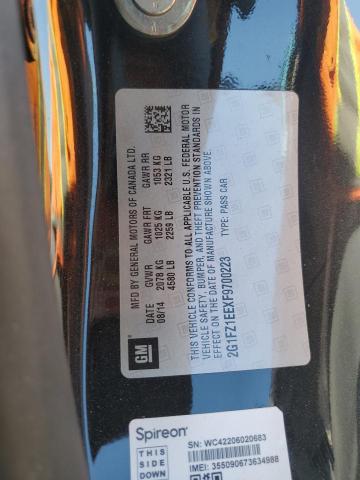 2015 CHEVROLET CAMARO Z28 2G1FZ1EEXF9700223