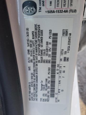 2015 FORD FIESTA SE - 3FADP4BJ2FM208225