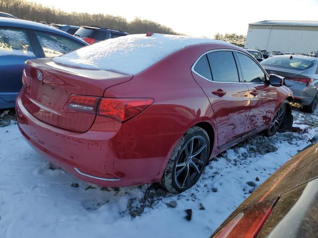 ACURA TLX TECH 2018 red  gas 19UUB1F57JA000899 photo #4