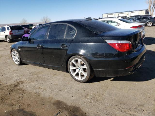 BMW 535 I 2008 black sedan 4d gas WBANW13568CZ77085 photo #3