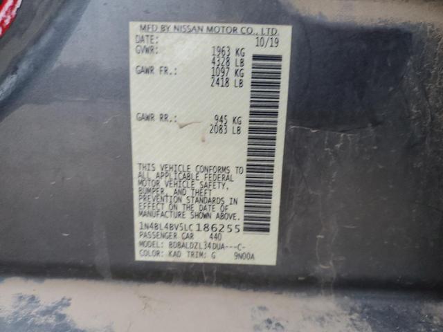 2020 NISSAN ALTIMA S - 1N4BL4BV5LC186255