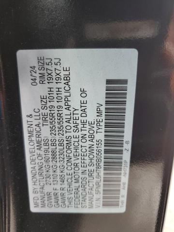 2024 HONDA ODYSSEY SP 5FNRL6H78RB056155