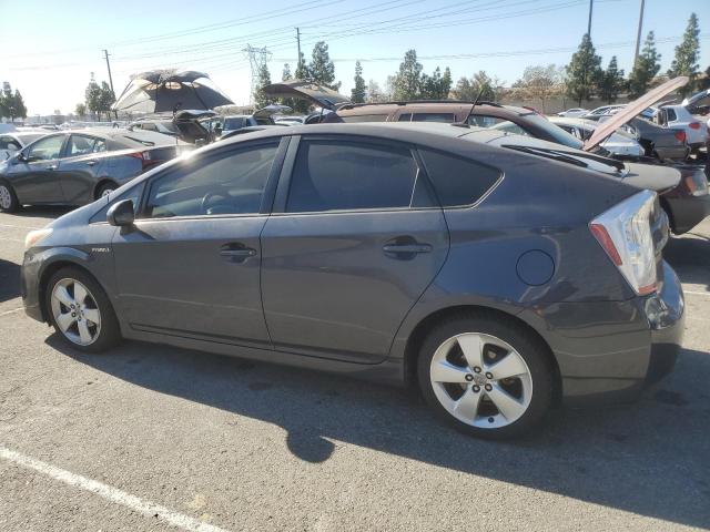 TOYOTA PRIUS 2011 gray  hybrid engine JTDKN3DU7B1407996 photo #3