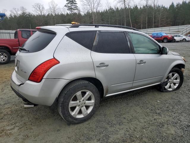 NISSAN MURANO SL 2007 silver  gas JN8AZ08W07W652471 photo #4