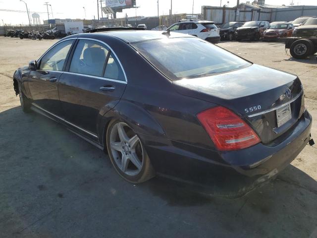 MERCEDES-BENZ S 550 4MAT 2010 blue sedan 4d gas WDDNG8GB6AA311926 photo #3