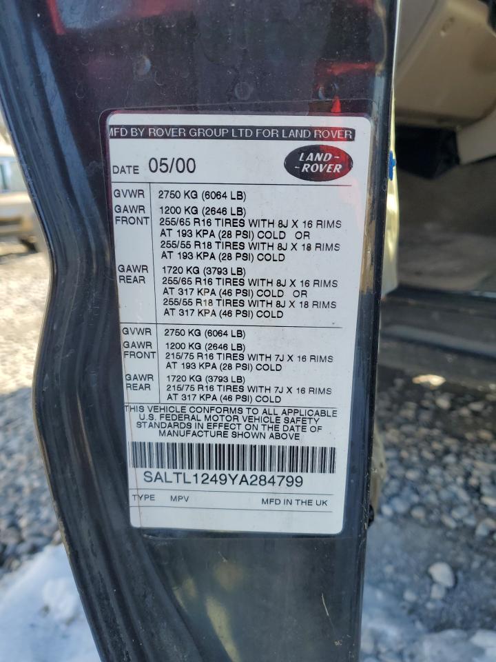 LAND ROVER RANGE ROVER RANGE ROVE