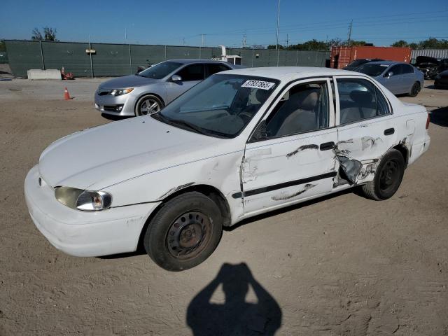 CHEVROLET GEO PRIZM 2001 white sedan 4d gas 1Y1SK52851Z415813 photo #1