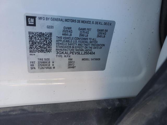 2020 GMC TERRAIN SL - 3GKALPEV5LL250404