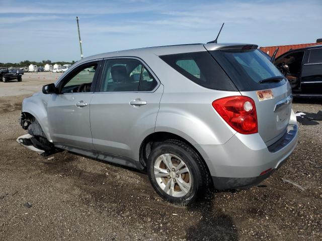 CHEVROLET EQUINOX LS 2014 silver  flexible fuel 1GNALAEK0EZ134125 photo #3