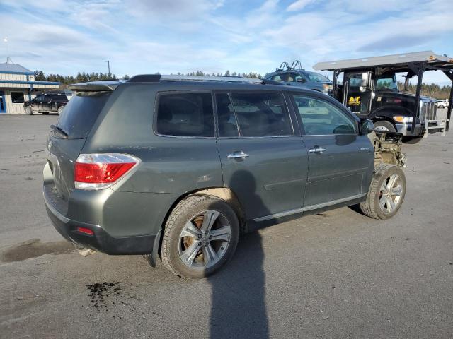 TOYOTA HIGHLANDER 2013 green 4dr spor gas 5TDDK3EHXDS183079 photo #4