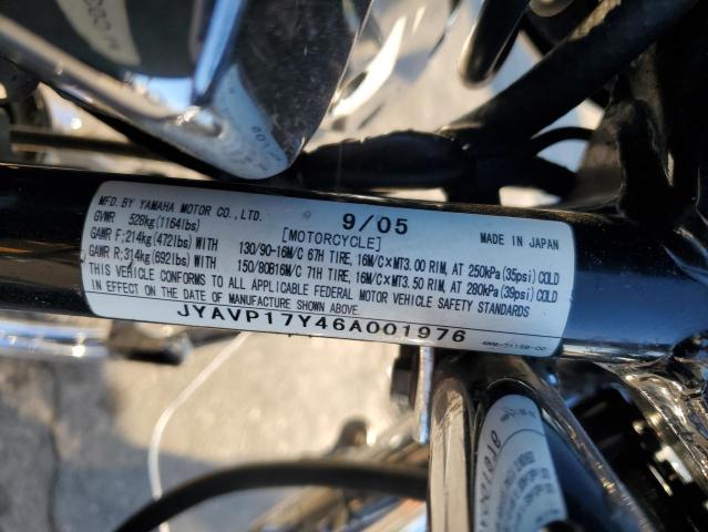 2006 YAMAHA XV1700 A JYAVP17Y46A001976
