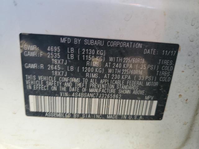 2018 SUBARU OUTBACK 2. - 4S4BSANC7J3265862