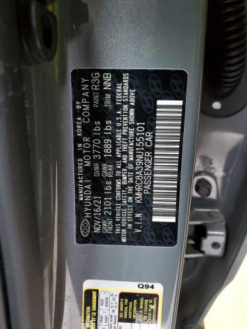 2022 HYUNDAI VENUE SEL - KMHRC8A39NU155101