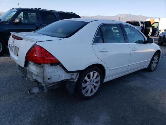 HONDA ACCORD EX 2007 white  gas 1HGCM66837A041181 photo #4