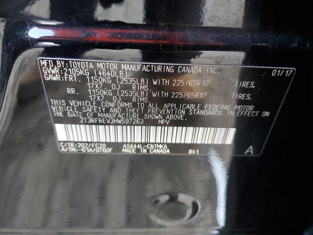 2017 TOYOTA RAV4 XLE - 2T3RFREV3HW597263
