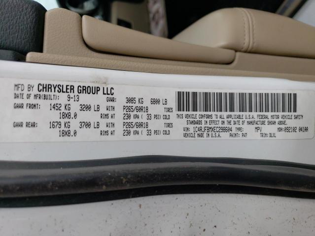 2014 JEEP GRAND CHEROKEE LIMITED #3305408302