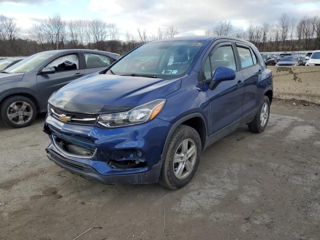 CHEVROLET TRAX LS 2017 blue  gas 3GNCJNSB9HL162155 photo #1