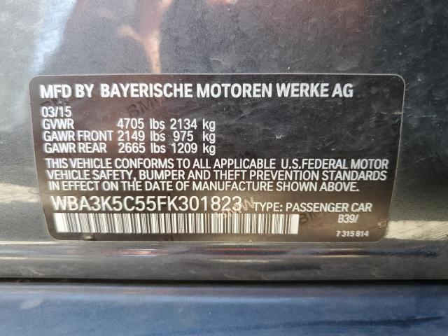 2015 BMW 328 D XDRI WBA3K5C55FK301823