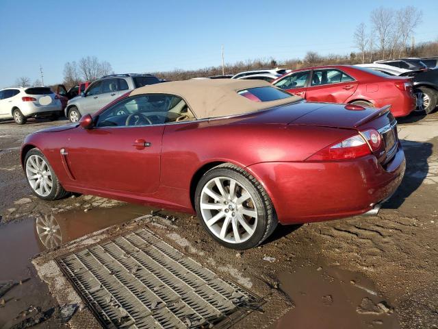 JAGUAR XK 2008 burgundy  gas SAJWA44B185B22475 photo #3
