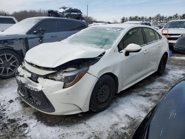 TOYOTA COROLLA LE 2020 white  gas JTDEPRAE1LJ007991 photo #1