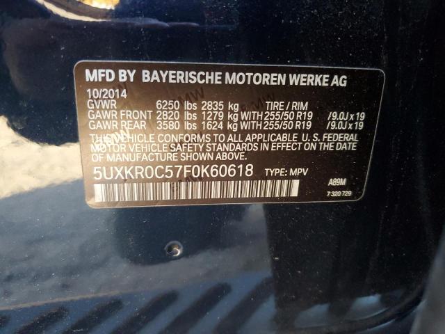 2015 BMW X5 XDRIVE3 - 5UXKR0C57F0K60618
