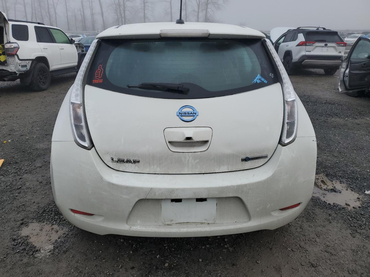 Lot #3049515665 2015 NISSAN LEAF S