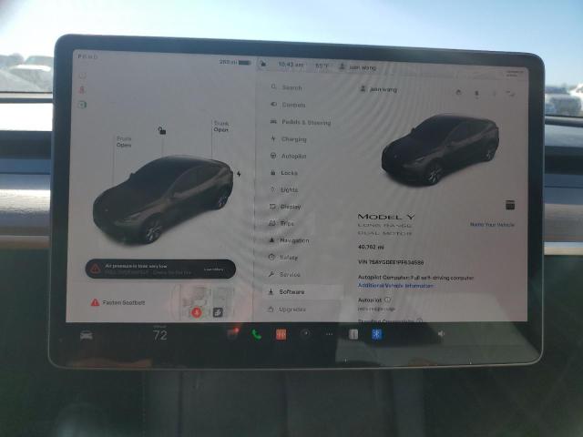 2023 TESLA MODEL Y - 7SAYGDEE1PF634586