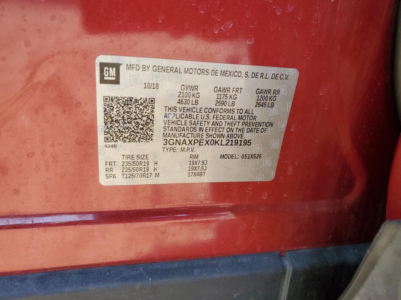 CHEVROLET EQUINOX PREMIER