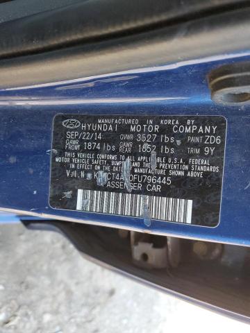 2015 HYUNDAI ACCENT GLS - KMHCT4AE0FU796445