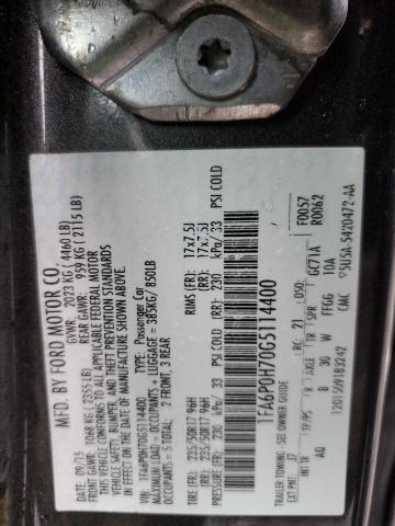 2016 FORD FUSION SE 1FA6P0H70G5114400