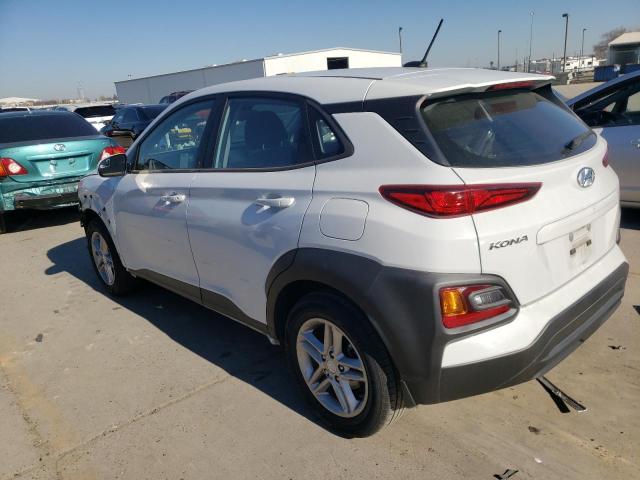 HYUNDAI KONA SE 2020 white  gas KM8K12AA6LU577293 photo #3