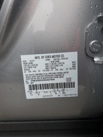 2025 FORD EXPLORER A 1FMUK8DH0SGA67844