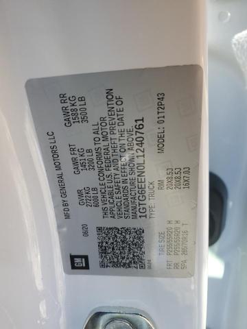 2020 GMC CANYON DEN 1GTG6EEN0L1240761
