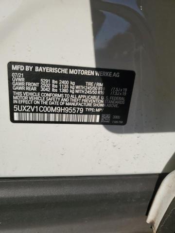 2021 BMW X4 XDRIVE3 - 5UX2V1C00M9H95579