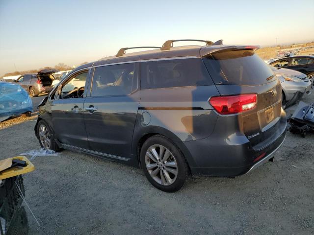 KIA SEDONA SXL 2018 gray  gas KNDME5C17J6389707 photo #3