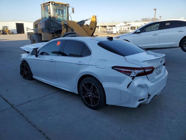 TOYOTA CAMRY XSE 2018 white  gas 4T1BZ1HK0JU014013 photo #3