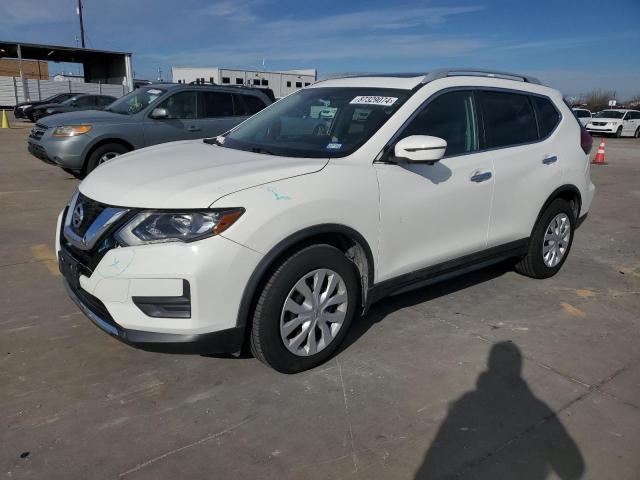 NISSAN ROGUE S 2017 white  gas 5N1AT2MT1HC787848 photo #1