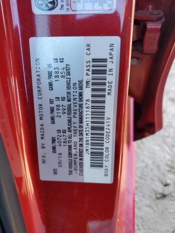 2017 MAZDA 3 GRAND TO JM1BN1M35H1111878