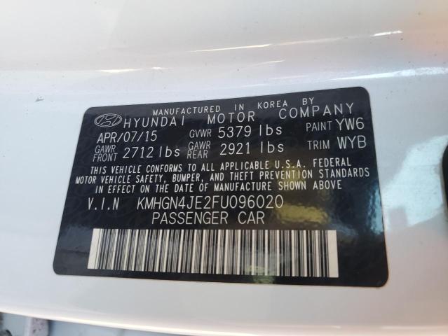 2015 HYUNDAI GENESIS 3. - KMHGN4JE2FU096020