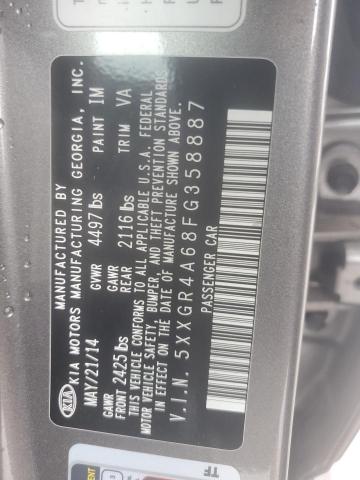 2015 KIA OPTIMA SX - 5XXGR4A68FG358887