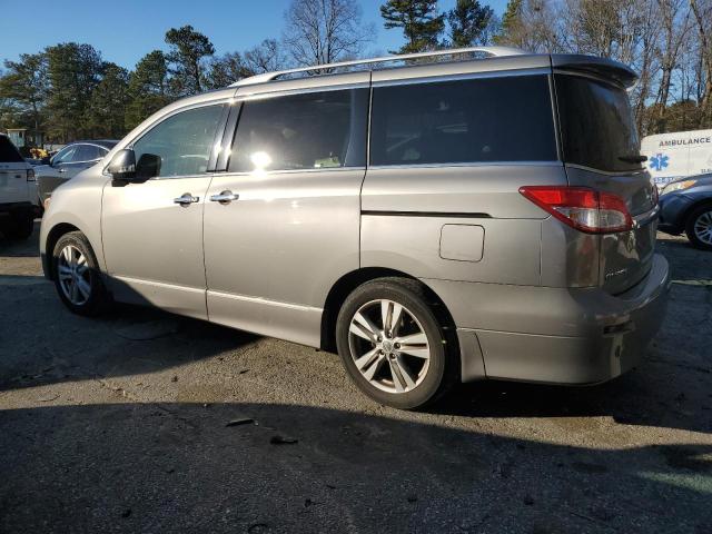 NISSAN QUEST 2013 gray  gas JN8AE2KP6D9070989 photo #3