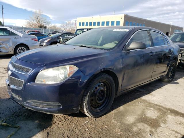 CHEVROLET MALIBU LS 2011 blue  flexible fuel 1G1ZA5EU0BF333613 photo #1