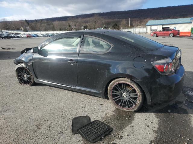 TOYOTA SCION TC 2009 black hatchbac gas JTKDE167190301539 photo #3