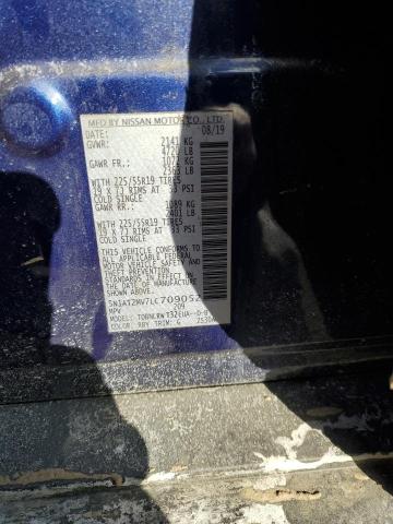 5N1AT2MV7LC709052 2020 NISSAN ROGUE