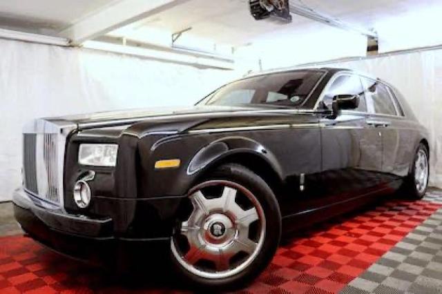 ROLLS-ROYCE PHANTOM 2007 black sedan 4d gas SCA1S68547UX08408 photo #3