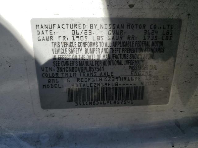 VIN 3N1CN8DV6PL857541 2023 NISSAN VERSA no.12