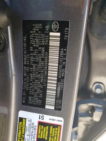 2022 TOYOTA CAMRY LE - 4T1C11AK0NU686634