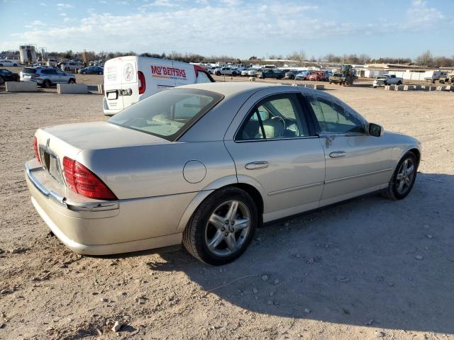 LINCOLN LS 2002 tan sedan 4d gas 1LNHM86S62Y705173 photo #4