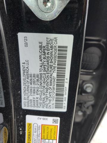 2023 HONDA ACCORD HYB - 1HGCY2F58PA009457